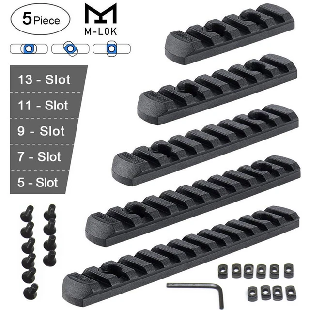 Base De Montage Rail Picatinny Weaver 257 Mm - 25 Emplacements En Alliage Aluminium - HWZ