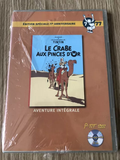 Film Tintin Le Crabe Aux Pinces D’or Français Neuf Sous Blister Rare