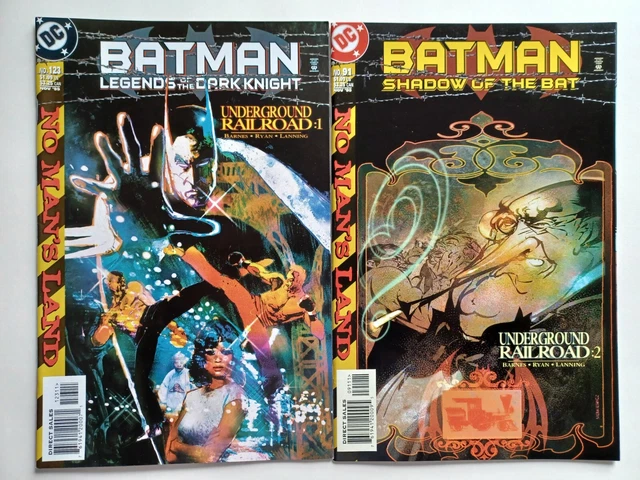 Batman Legends Dark Knight 123 Shadow of the Bat 91 DC Comics 1999 complete arc