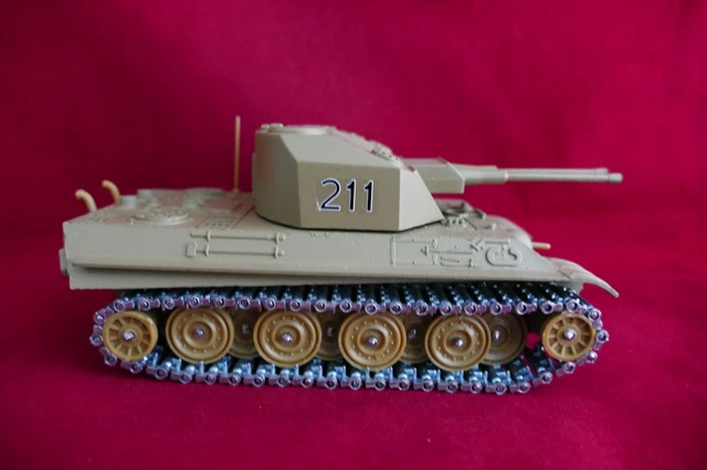 Véhicule miniature Solido Char Panther G Canon bi-tube