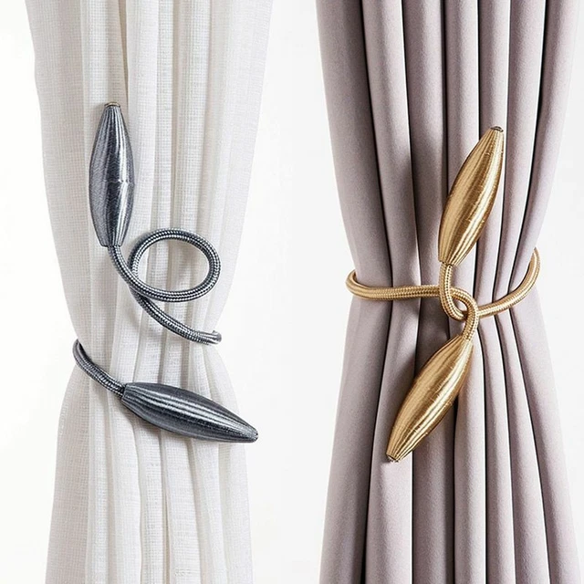 Flexible, beautiful-looking curtain holder