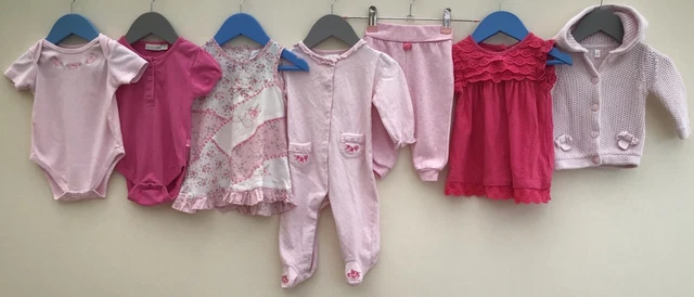 Baby Girls Bundle Clothes 3-6 JoJo Maman Bebe Next Early Days  Absorba