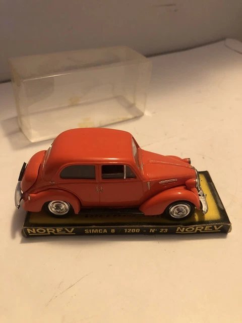 Miniature Norev 1/43 - Simca 1200 Parme N°23 - Bon état, Sans Boîte