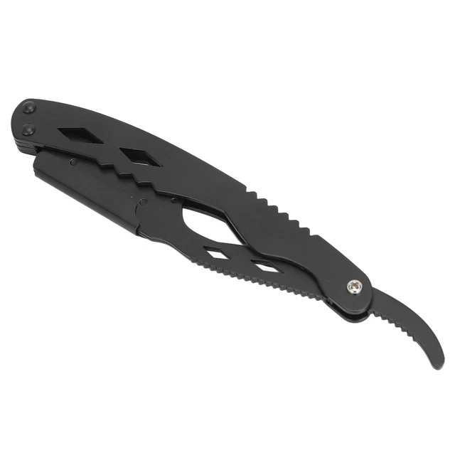 S102 Foldable Beard Clipper Seamless Trimming Stainless Steel Safety Manual Esp