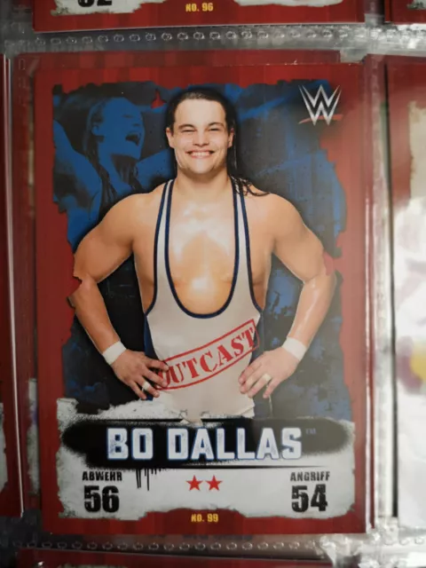 WWE TOPPS Slam Attax Takeover 2016 No. 99 Bo Dallas