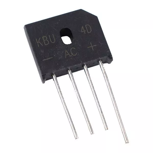 5 x KBU4D Silicone Bridge Rectifier Diode 4A 200V