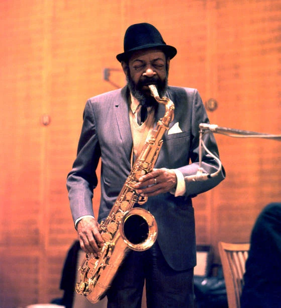 Jazz Saxophonist Coleman Hawkins At The Radiohouse 1 Jazz Music Old Photo