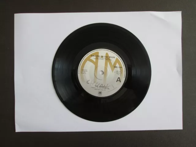 THE POLICE - Walking On The Moon - 7" SINGLE IN EXCELLENT CONDITION