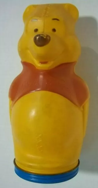 Winnie the Pooh Nabisco Puppets Wheat Puffs Cereal Container Coin Bank (1966)