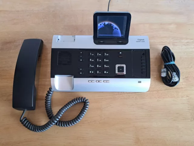 Gigaset DX600A ISDN Schnurtelefon mit 3 Anrufbeantwortern - 3,5" Farbdisplay