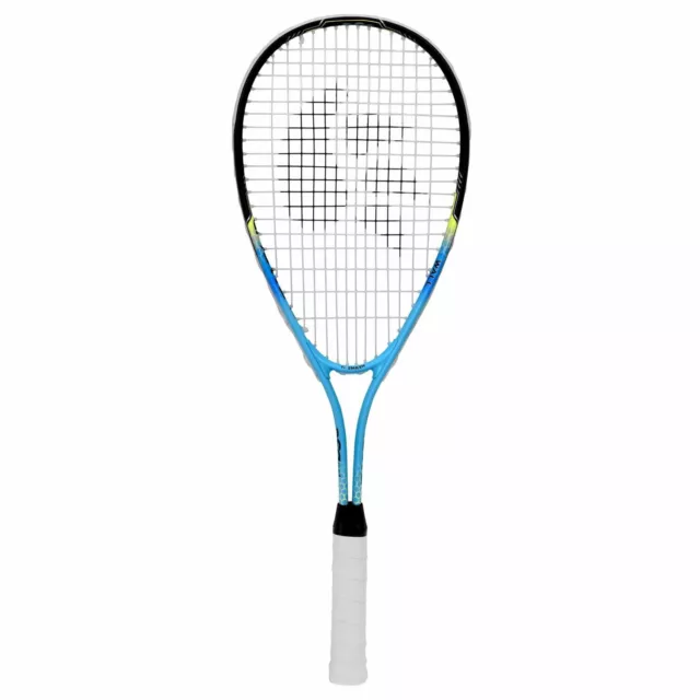 DSC Ti Aluminum Squash Racquet |Unisex Junior/Kids ?| One Size | Soft Grip| Blue