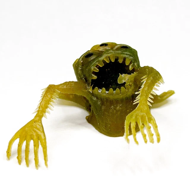 Rubber Uglies Green Jiggler Figure Vintage Topps Dan Brenda Steve Adam Monster