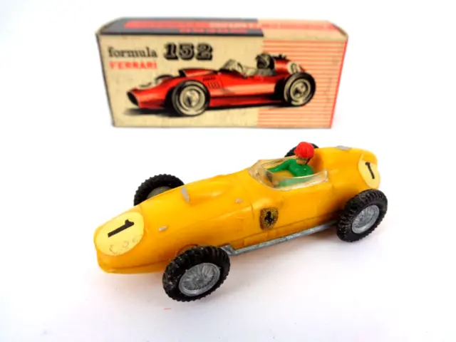 Vintage Wrenn Formula 152 Yellow Ferrari #1 Slot Car Boxed Rare