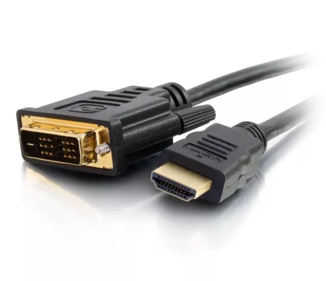 C2G HDMI to DVI Cable HDMI to DVI-D Adapter Cable 1080p - M/M - New