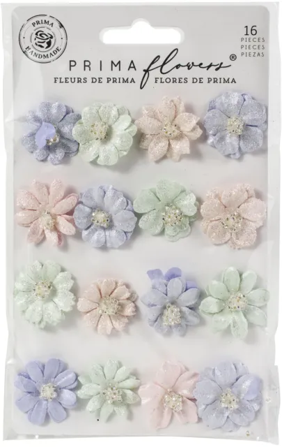 Prima Marketing Maulbeerpapier Blumen - hübsche Farbtöne/Aquarell Blumenmuster 653095