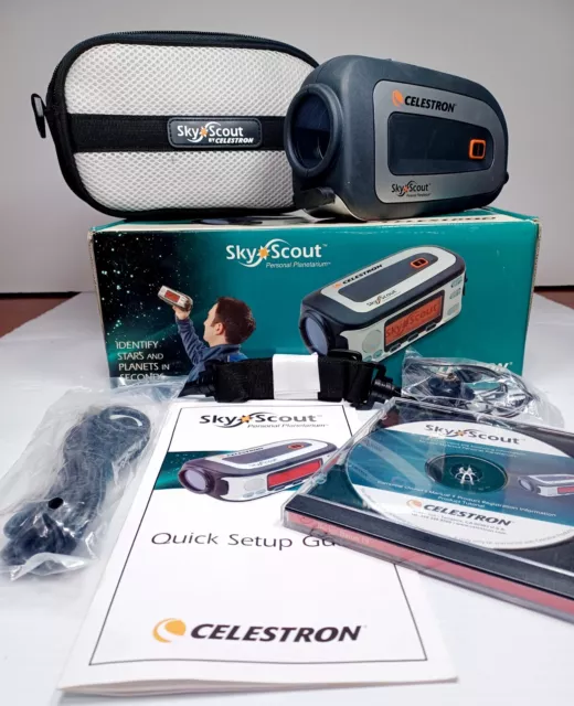 Celestron SkyScout Personal Planetarium 93970 Handheld GPS Star Guide / Locator