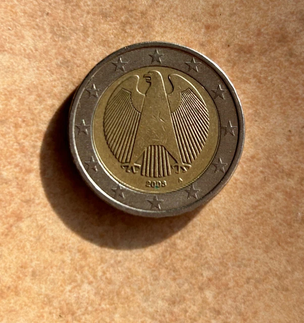 Moneda de 2 euros de Alemania de 2002, A, ceca: rara pieza de colección vintage. - España
