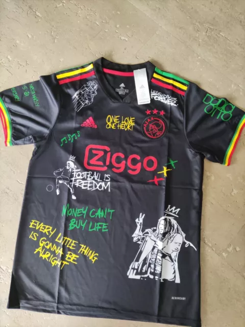 Ajax Amsterdam Bob Marley Trikot Adidas Neu XL