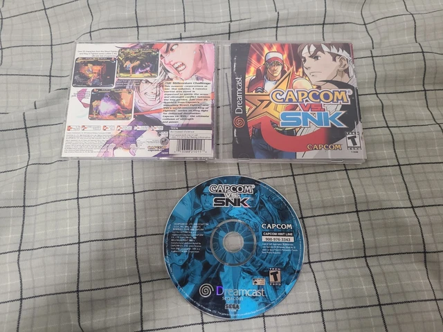 Capcom vs SNK (Dreamcast, Complete, & Tested)