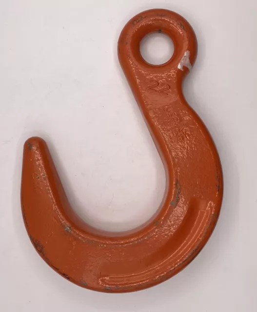 HercAlloy Foundry Hook, 78 In Trade, 34200 Lb Load, 80 Grade