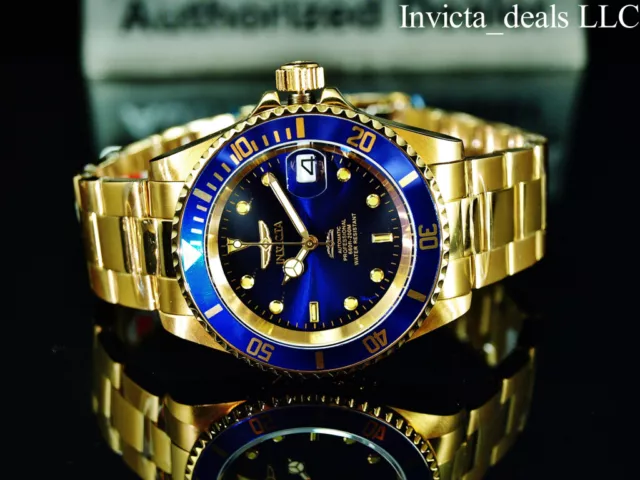 Invicta pro diver deals automatic gold