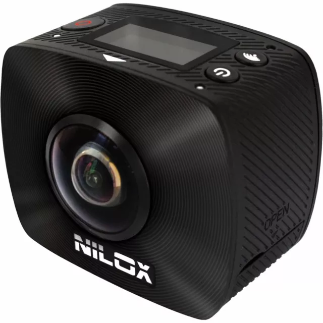 Nilox Evo360+ Videocamera 360° Action Cam Fotocamera Pov Live Full Hd 30Fps 4,5M