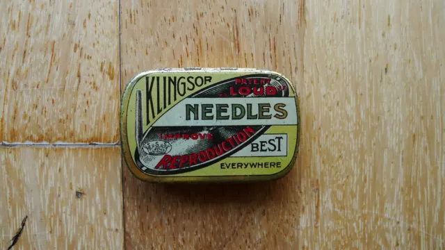 vintage gramophone needles Klingsor