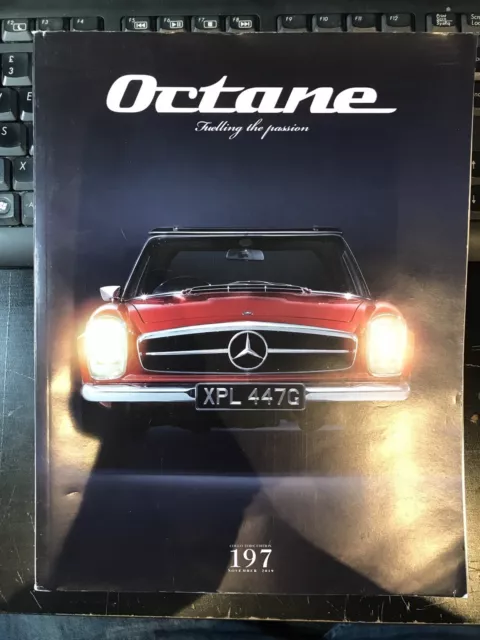 Octane Magazine #197 November 2019 - Maserati Tipo 151 Jaguar XJR-15 Merc Pagoda