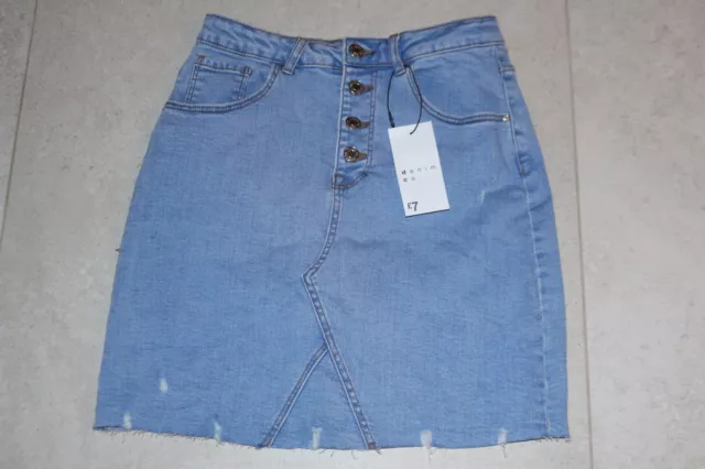 Brand new with tags denim mini skirt primark girls 14-15 years clothes BNWT