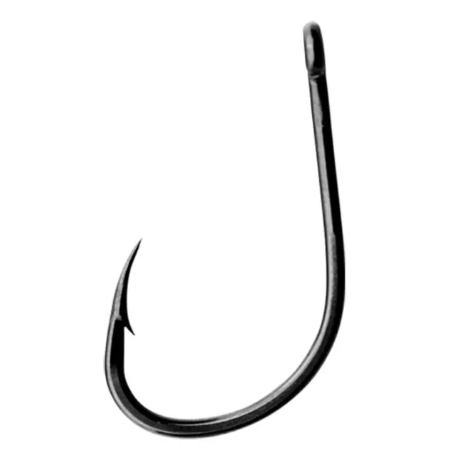 Ami Serie 5180 Owner N° 5/0 Black Chrome Tubertini Occhiello Hooks Amo Pesca