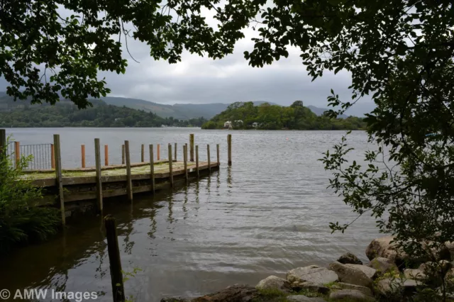 AMW Images greetings card (AMW217): Windermere, Lake District, Cumbria