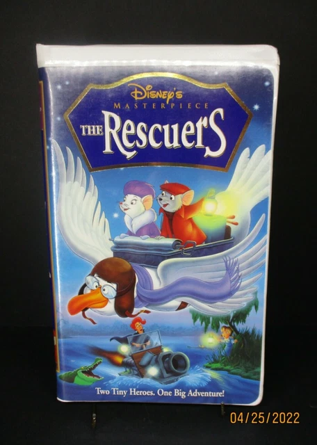 WALT DISNEY MASTERPIECE Collection The Rescuers (VHS Clam-Shell) Bob ...