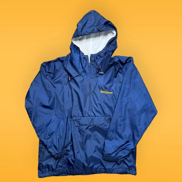 Vintage Kennywood Park Employee Jacket 1990s Windbreaker Men’s Small Vtg 90s
