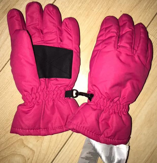 NEU Mountain Warehouse Kinder PinK Skihandschuhe Zubehör Handschuhe Größe Medium