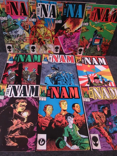 The Nam 1-84 complete run 1986-1992 Marvel Comics