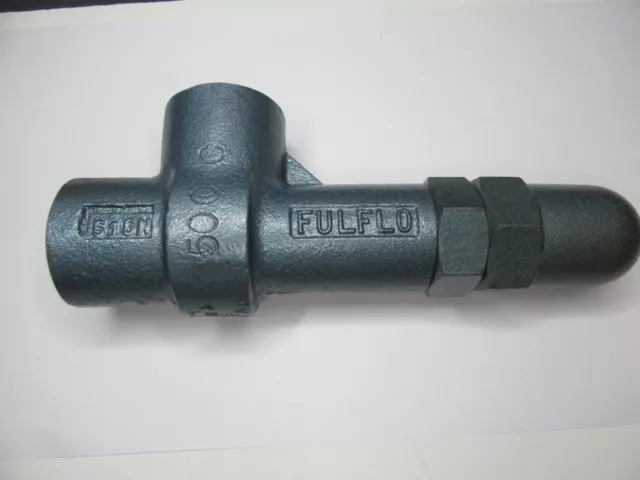 Fulflo pressure relief valve FVJ-5R-SS-YS   150-350 psi 1 inch thread