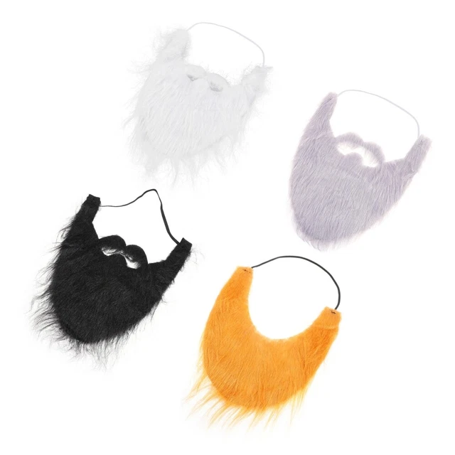 4 Pcs Falsche Bärte Halloween Gefälschte Zwergbart Mann Cosplay Abschlussball