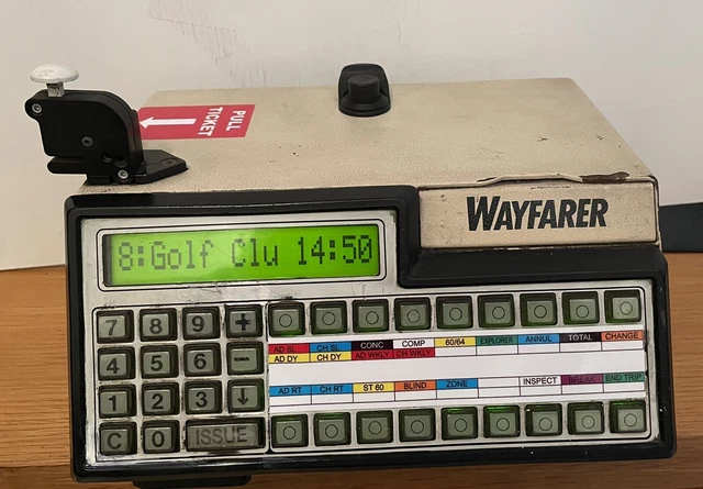 WAYFARER 3 BUS Ticket Machine Printing Tickets and Choice Of Routes £ ...