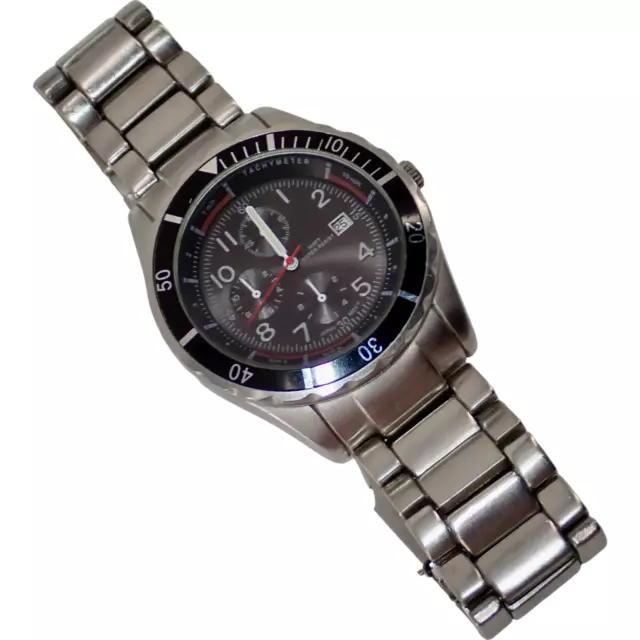 Athletic Works AW60534W 100 Ft Water Resistant Stainless Steel Back Japan Mvment