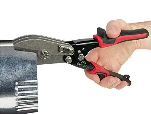 5-Blade Sheet Metal Crimper- Hand Crimper HVAC Tool for 24-28 Gauge Ductwork ...