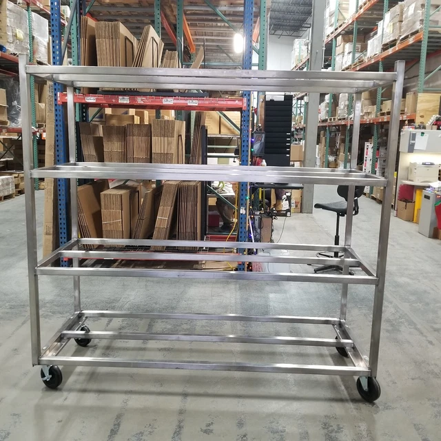 Cook's 630-7820 78" Wide Vented Tray Drying Rack