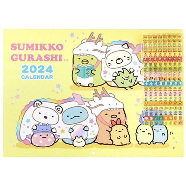 2025 SUMIKKO GURASHI Wall Calendar Japan A4 size Japanese Anime