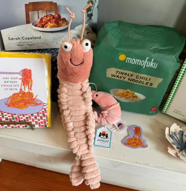JELLYCAT SHRIMP ANIMAL - Sheldon Plush with Tags & Dust Bag Fun gifts ...