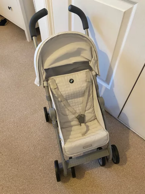MACLAREN JUNIOR BMW Doll Buggy Silver 30.00 PicClick UK