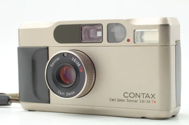 READ [ N MINT ] Contax T2 D DATE Titan Silver 35mm Point Shoot Film Camera JAPAN