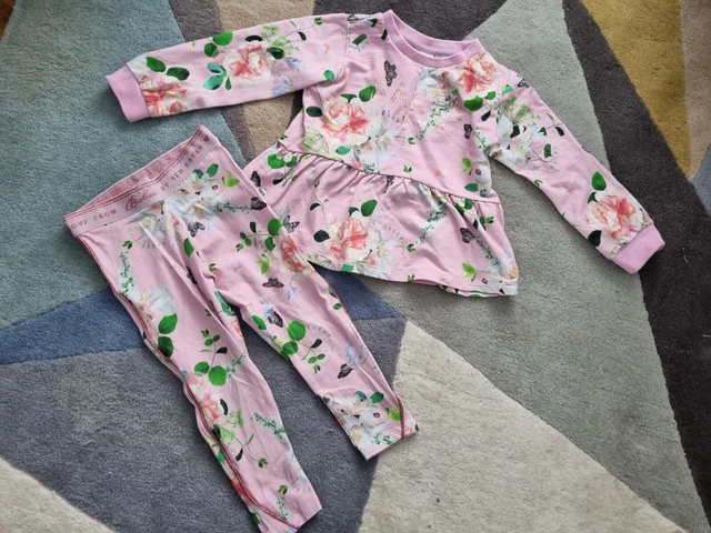 Ted Baker Floral Outfit Set 3-4 Years