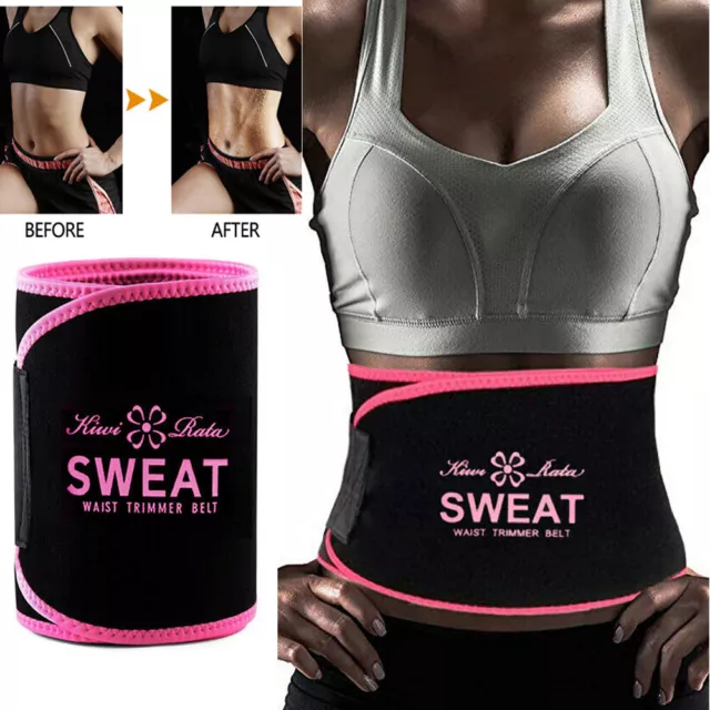 Hot Sale Women Tummy Waist Cincher Sweat Belt Trainer Hot Body Slim Shaper UQS