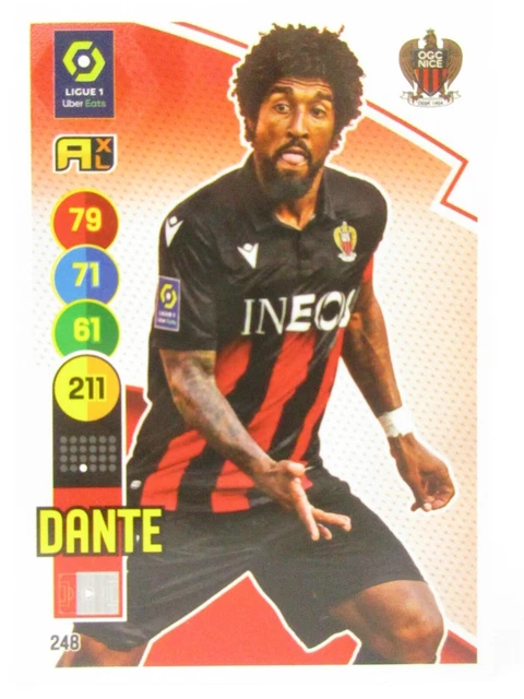 Carte De Collection Adrenalyn OGCN Nice Signée - Joueur Benitez, Ligue 1, édition Limitée, Pour Collectionneurs Football