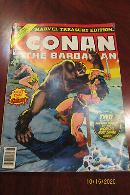 Marvel Treasury Edition CONAN THE BARBARIAN #19 comics 1978 bronze age giant