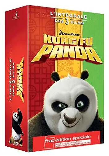 Kung Fu Panda L'intégrale des 3 Films Coffret Edition spéciale (DVD) (UK IMPORT)